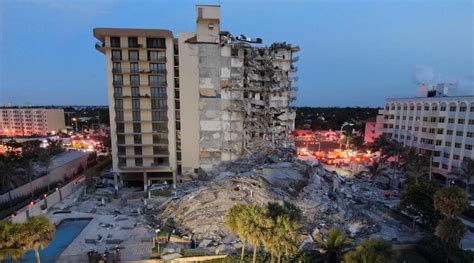 miami building collapse live youtube